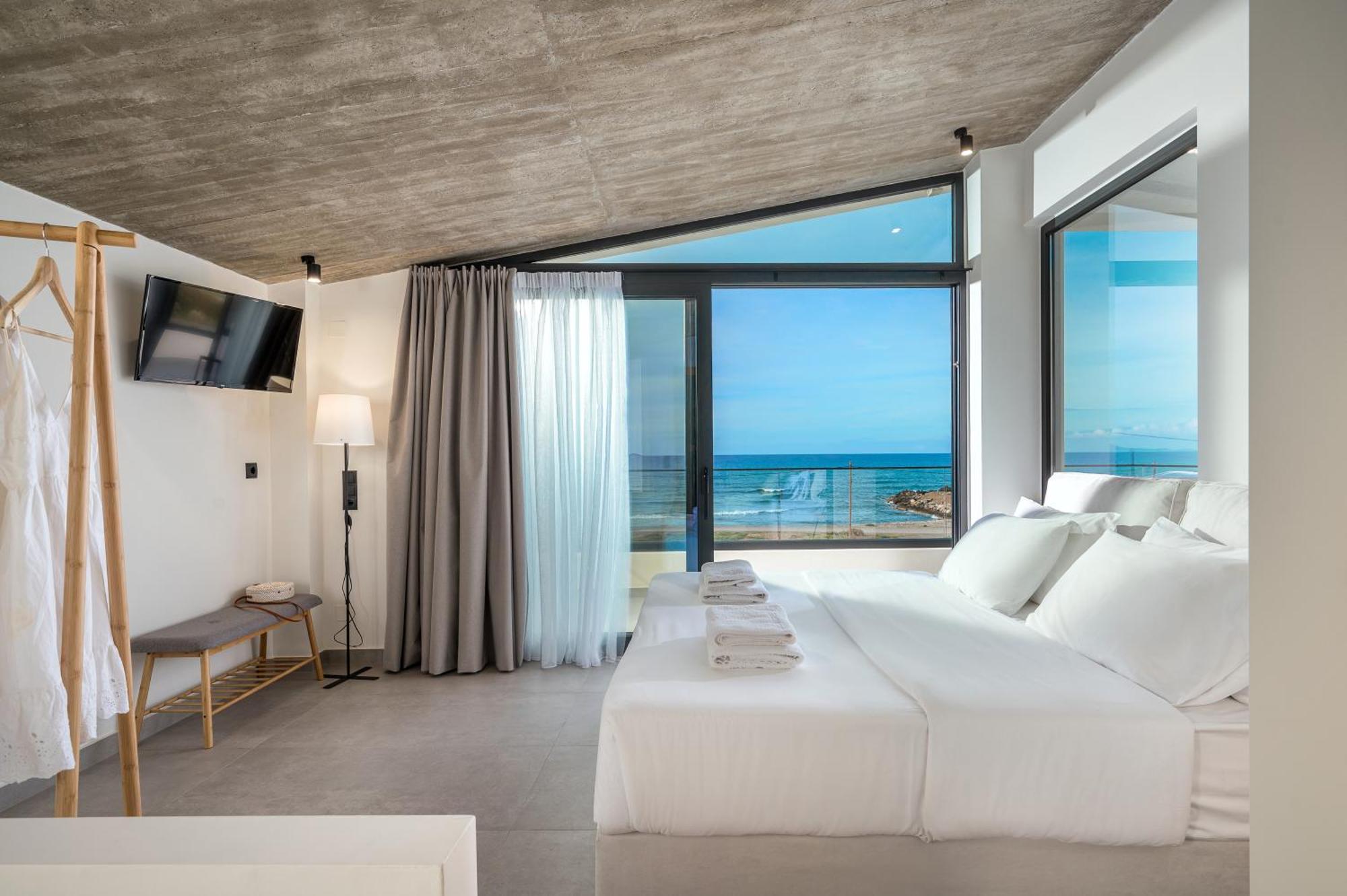 Destino Sea View Villa With Private Pool Gournes Gouvon Exterior photo